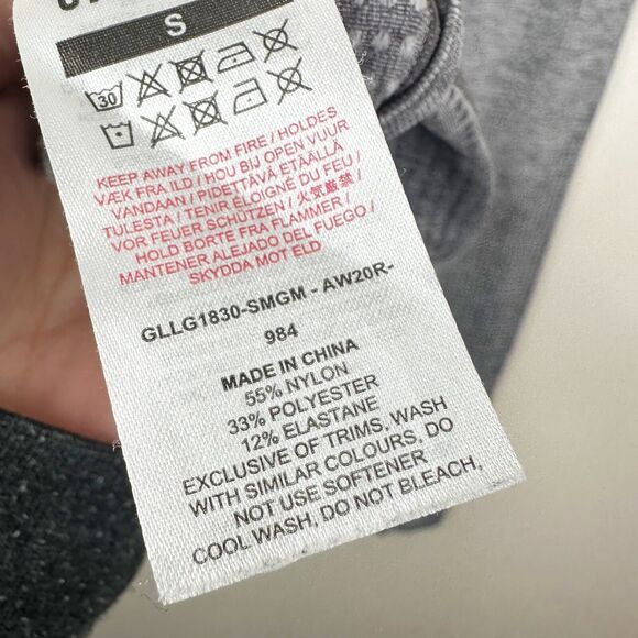 Gymshark Size Small Vital Seamless Leggings in Smokey Gray Marl - Picture 9 of 11